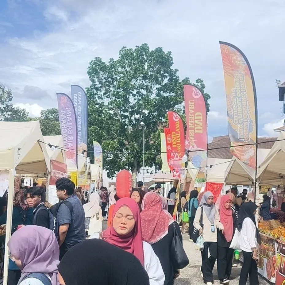 Windflag dan pengunjung
